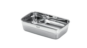 Cutie alimentara ROSLE FLEXX 2GO 1,0 L rectangulara din inox, rezistenta la cuptor