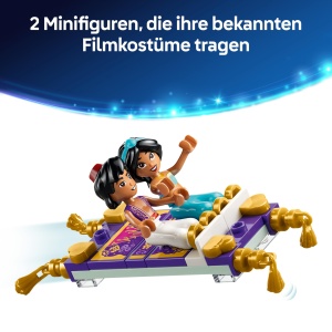 Cutie de bijuterii LEGO Disney Princess Jasmin - Set cu 2 papusi, 458 piese - Img 6