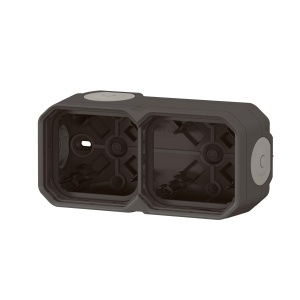 Cutie de conectie Legrand Plexo 2-fach, IP55, culoare antracit - Img 3