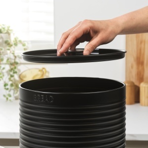 Cutie de paine Russell Hobbs RH03269EU7 din otel, neagra, usor de curatat - Img 4