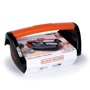 Cutie de unelte pentru copii Smoby BlackDecker cu 6 unelte, pentru varsta 3 - Img 5