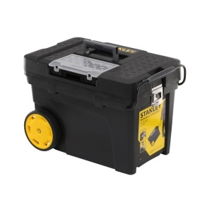 Cutie de unelte Stanley Mobile Montagebox 53l, 60,3x37,5x43 cm, Negru