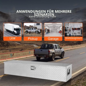 Cutie de unelte VEVOR JL-TB19-3, 177L, aluminiu, 50 kg capacitate - Img 6