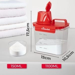 Cutie detergent Vileda pos-37467 1100 ml design modern capac etans - Img 2