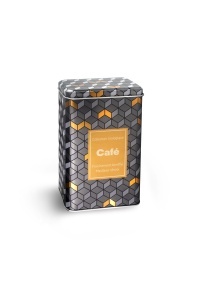 Cutie pentru Cafea IBILI Quadro, Metal, 850g, 9.6 x 6 x 16 cm