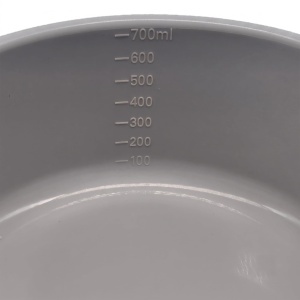 Cutie pentru Pizzaballs Relaxdays, Set de 4, Silikon, Capacitate 350 g, Gri - Img 8