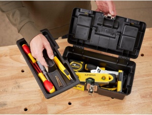 Cutie unelte Stanley 12,5 Millenium, 31,8x17,8x13cm, cu organizator - Img 6