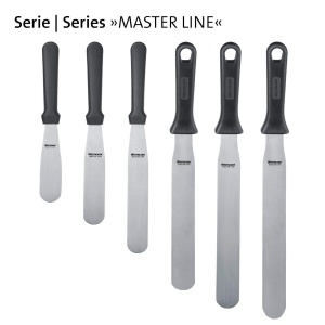 Cutit de cofetarie Westmark Professional, drept, flexibil, dimensiune lama: 3,5 x 25,5 cm, lungime: 38,5 cm, otel inoxidabil/plastic, Master Line, negru/argintiu, 31232270 - Img 5