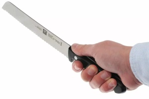 Cutit de paine ZWILLING Twin Chef 2, 20 cm, otel inoxidabil, negru - Img 4