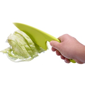 Cutit pentru Salata Westmark, 29.1 cm, Culoare Verde, Maner Ergonomic - Img 6