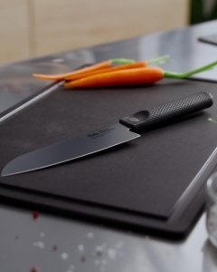 Cutit Santoku Fissler Procut 17 cm, otel inoxidabil, ergonomic - Img 5