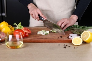 Cutit Santoku Zyliss Comfort Pro 18 cm, otel inoxidabil german, maner ergonomic - Img 7