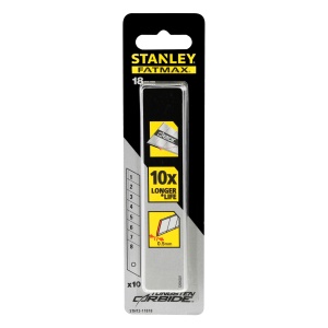 Cutite de schimb Stanley FatMax Pro Carbide 18mm, 10 bucati, durabilitate ridicata - Img 7