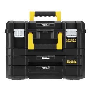 Cutiuta de unelte Stanley FatMax Pro-Stack, 21.5L, cu 2 sertare, organizare flexibila - Img 2