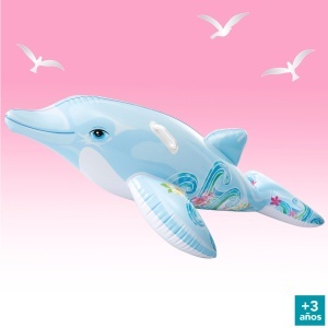 Delfin Gonflabil Intex 58535NP, 175x66 cm, Vinyl, 40 kg - Img 3