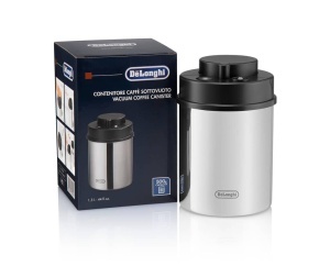 DeLonghi Vacuum Coffee Recipient DLSC063 - Detartrant pentru aparate de cafea si aparate de cafea complet automate recipient in vid pentru depozitarea - Img 1