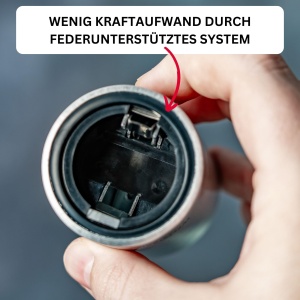 Deschizator automat sticle Westmark PushPull 61882260 aluminiu argintiu - Img 4