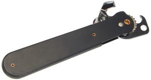 Deschizator de conserve Fackelmann Sieger, 150 mm, cu maner confortabil, negru - Img 2