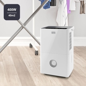 Deshumidificator BLACKDECKER BXDH20E, 20Lzi, HEPA 13, pentru spatii de 40 m - Img 2