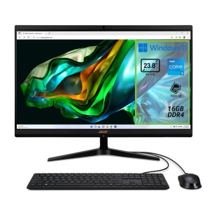 Desktop PC Acer Aspire C24 Intel Core i5 16GB RAM 1024GB SSD Windows 11