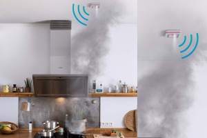 Detector de fum Bosch Twinguard cu masurare calitate aer si notificare prin aplicatie - Img 2
