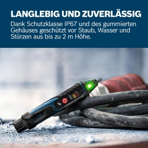 Detector de tensiune Bosch Professional GVD 1000-17, 24-1000V - Img 5