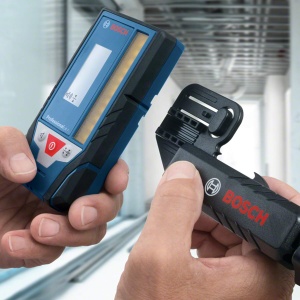 Detector laser Bosch Professional LR 7, raza 5-50 m, rosu si verde, cu baterii AAA - Img 4