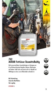 Detergent de grasimi SONAX AGRAR, 5 Litri, pentru curatare eficienta - Img 6