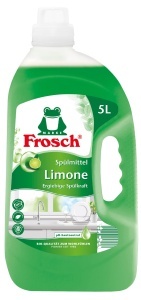 Detergent pentru vase Frosch Limonen, 5000 ml, cu extracte naturale de lamaie - Img 1