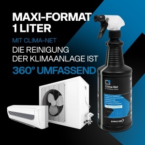 Detergent universal Errecom Clima-Net 1L pentru climatizatoare si echipamente exterioare - Img 2