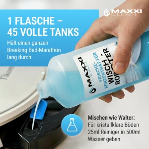 Detergent universal Maxxi Clean 750 ml pentru aspiratoare cu functie de mop - Img 5