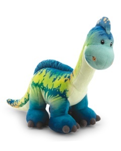 Dinozator Plush Snackilus 45cm - albastru - Jucarie din plus pentru copii si adulti