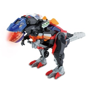 Dinozaur Transformabil VTech Switch and Go Dinos Super-T-Rex 3-in-1 cu LCD si Sunete - Img 4