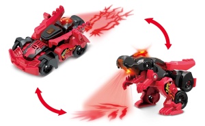 Dinozaur VTech Fire-Mini-T-Rex cu efecte de lumina si sunet, 3-8 ani