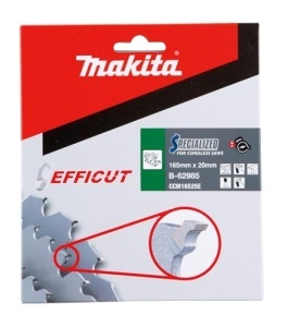 Disc circular Makita B-62985, 165 mm, 25 dinti, pentru taiere rapida si precisa in lemn - Img 2