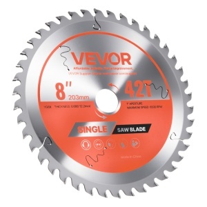 Disc circular VEVOR 203 mm 42 dinti otel aliat taiere precisa si eficienta - Img 9