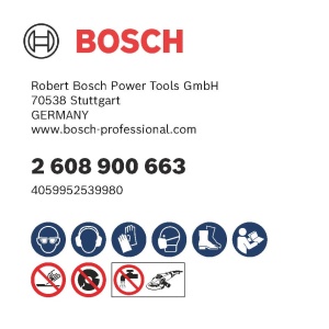 Disc de taiere cu diamant Bosch EXPERT Multi Material, 230 mm, pentru beton si caramida - Img 7