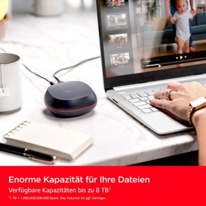Discul SSD SanDisk Desk Drive 8 TB, viteza citire 1000 MBs, negru - Img 3