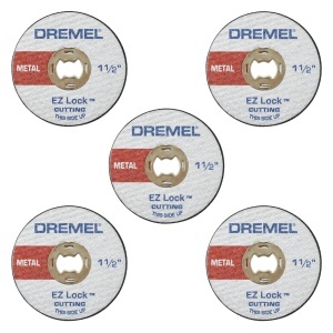 Discuri de taiere Dremel EZ456, 5 bucati, 3,8 cm, pentru metal si plastic
