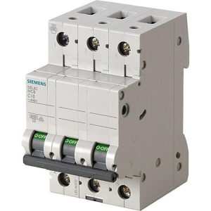 Disjunctoare Siemens SENTRON 3-polig 13A, 6kA, caracteristica B