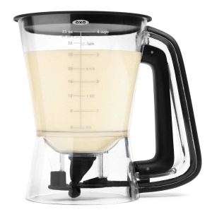 Dispenser de aluat OXO, 1 litru, transparent, BPA-free - Img 3