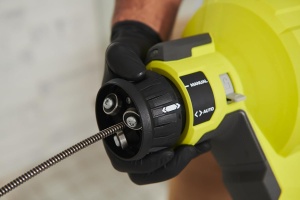Dispozitiv de curatare a tevilor RYOBI R18DA-0, 7.6 m cablu, 16 mm diametru - Img 5