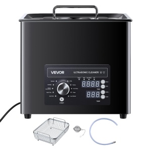 Dispozitiv de curatare cu ultrasunete VEVOR 10L, 40kHz, cu buton de control - Img 9