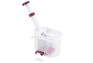 Dispozitiv de Entocare Metaltex 250660084 pentru Ciresi si Mici Olive, Alb