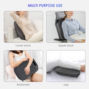 Dispozitiv de Masaj Comfier Shiatsu cu Calorifer, Portabil, pentru Birou si Acasa - Img 6