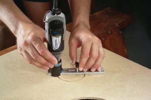 Dispozitiv de taiere cercuri Dremel 678-01, 1.9-30.5 cm, constructie din otel - Img 8