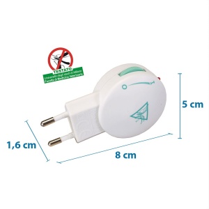 Dispozitiv electronic impotriva tantarilor Poly Pool PP1601, ultrasunete, alb - Img 2