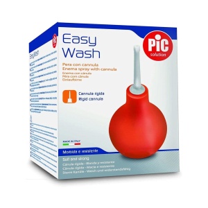 Dispozitiv pentru clisma Pic Solution Pera Nr. 10, 365 ml, cu canula rigida, 9 cm