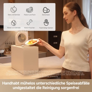 Dispozitiv pentru descompunerea alimentelor Dreame SF25, 2.5 l, sistem cu 3 cutite, auto-curatare - Img 8