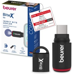 Dispozitiv pentru vindecarea intepaturilor Beurer BiteX Go, Negru, Usor de utilizat